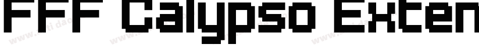 FFF Calypso Extended字体转换